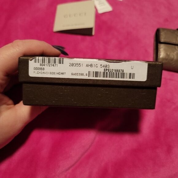 Gucci Chiavi Heart Key and Card Case Authentic - Picture 2 of 11